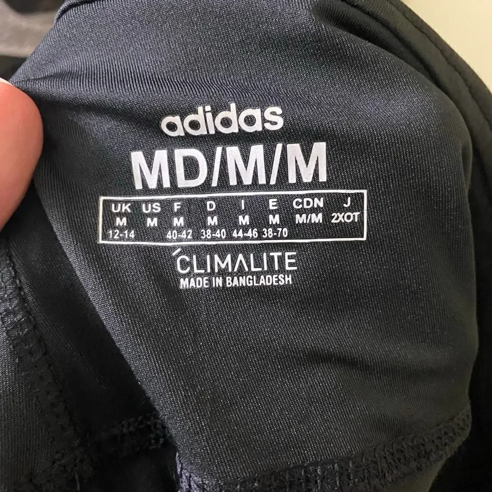 Adidas Women’s High Waisted Tiro Training Pants Black Size XL